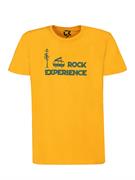 ROCK EXPERIENCE Gasomania SS Maglia T-shirt Giallo Uomo