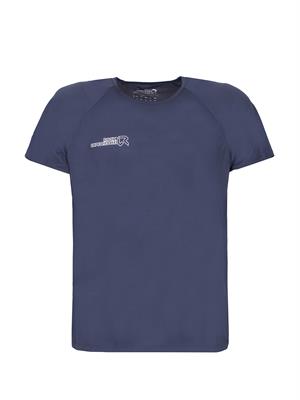 ROCK EXPERIENCE Oriole SS Maglia T-shirt Blu Uomo