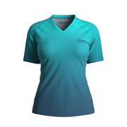 GREAT ESCAPES Dru T-shirt Blu Donna Tecnica