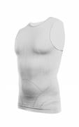 TRS UB90202 Maglia Smanicato Bianco Uomo Basic