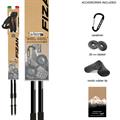 FIZAN Speed Bastoncini Nordic Walking Nero