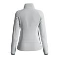 GREAT ESCAPES Adamello Pile Mezza Zip Bianco Donna